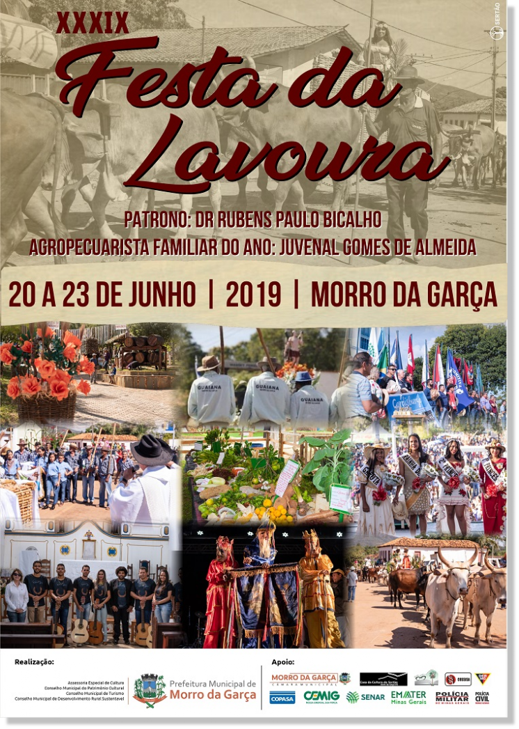 Cartaz Festa da Lavoura